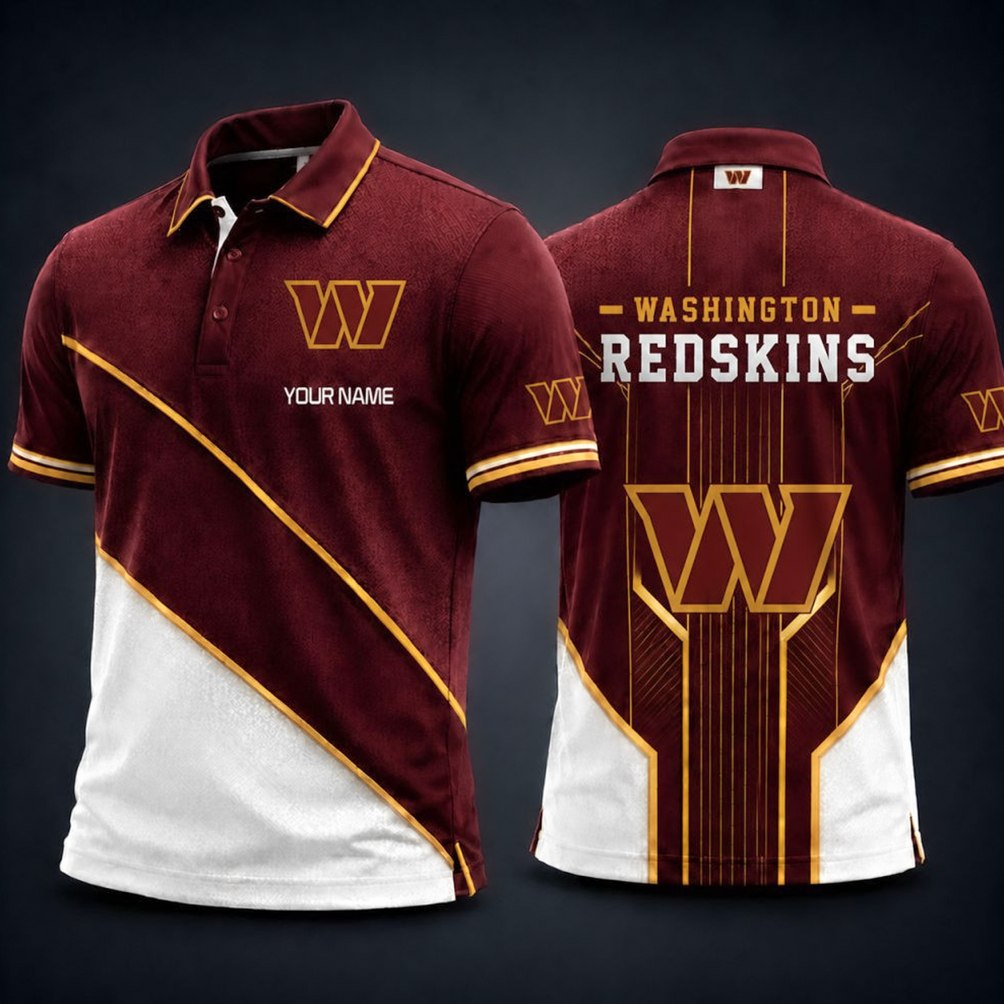 WAS x NFL Premium Polo Shirt