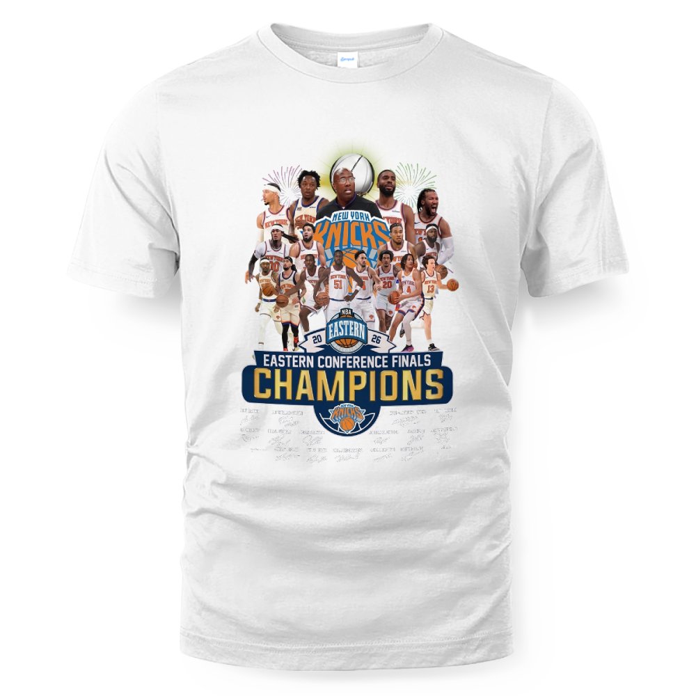 NYK 2026 Eastern Conference Champions 2D Shirt 2605 DatND DVT