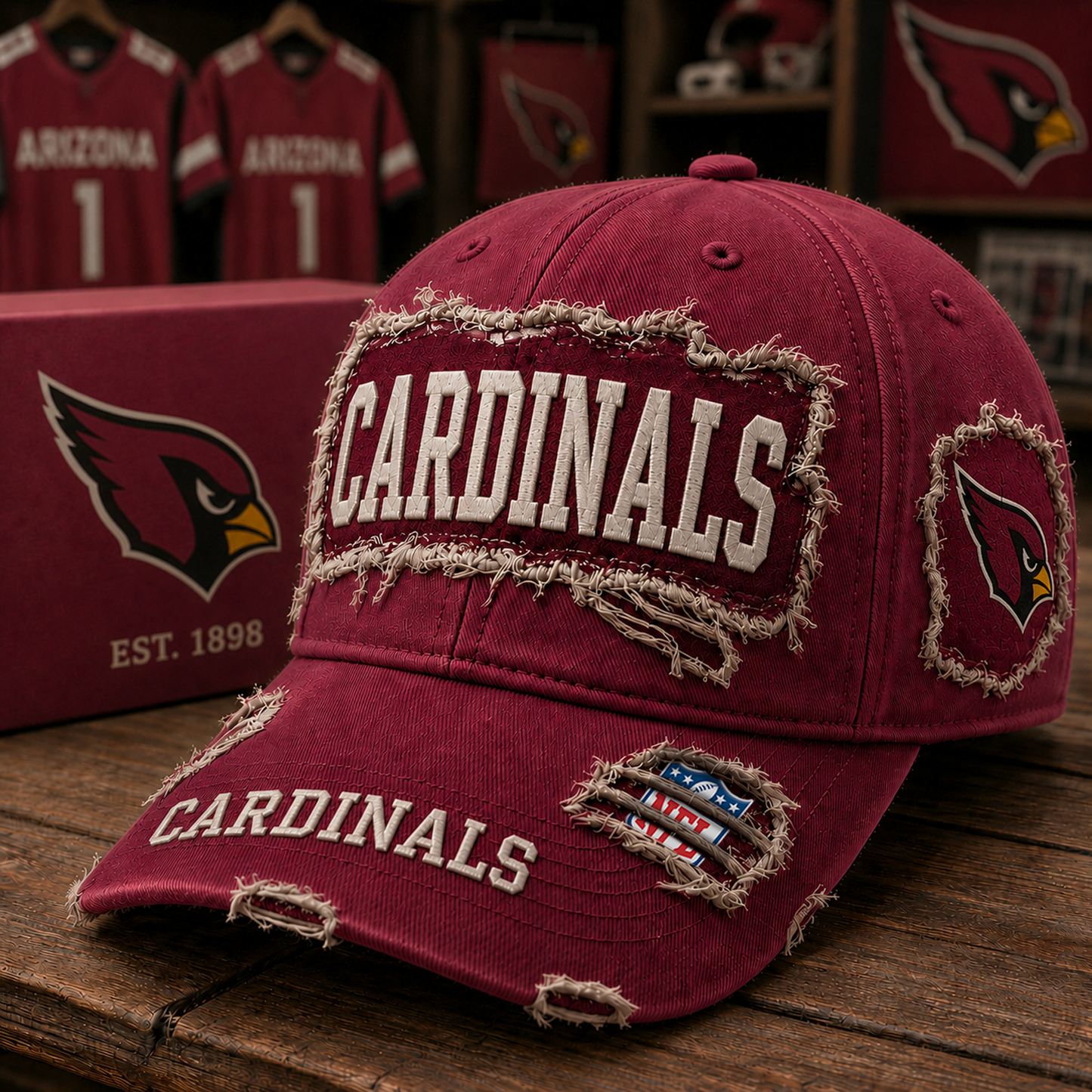 ARI x NFL Premium Patch Cap