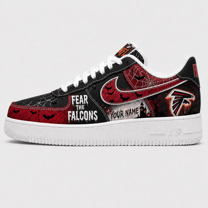 ATL x NFL Fear The Team Halloween AF1 Sneakers 1807