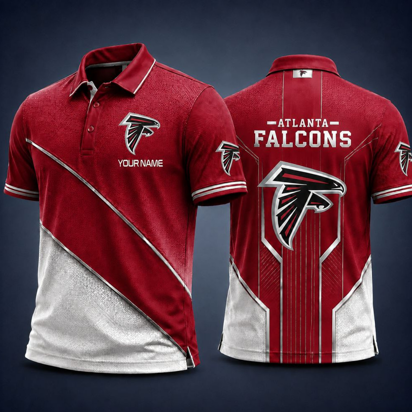 ATL x NFL Premium Polo Shirt