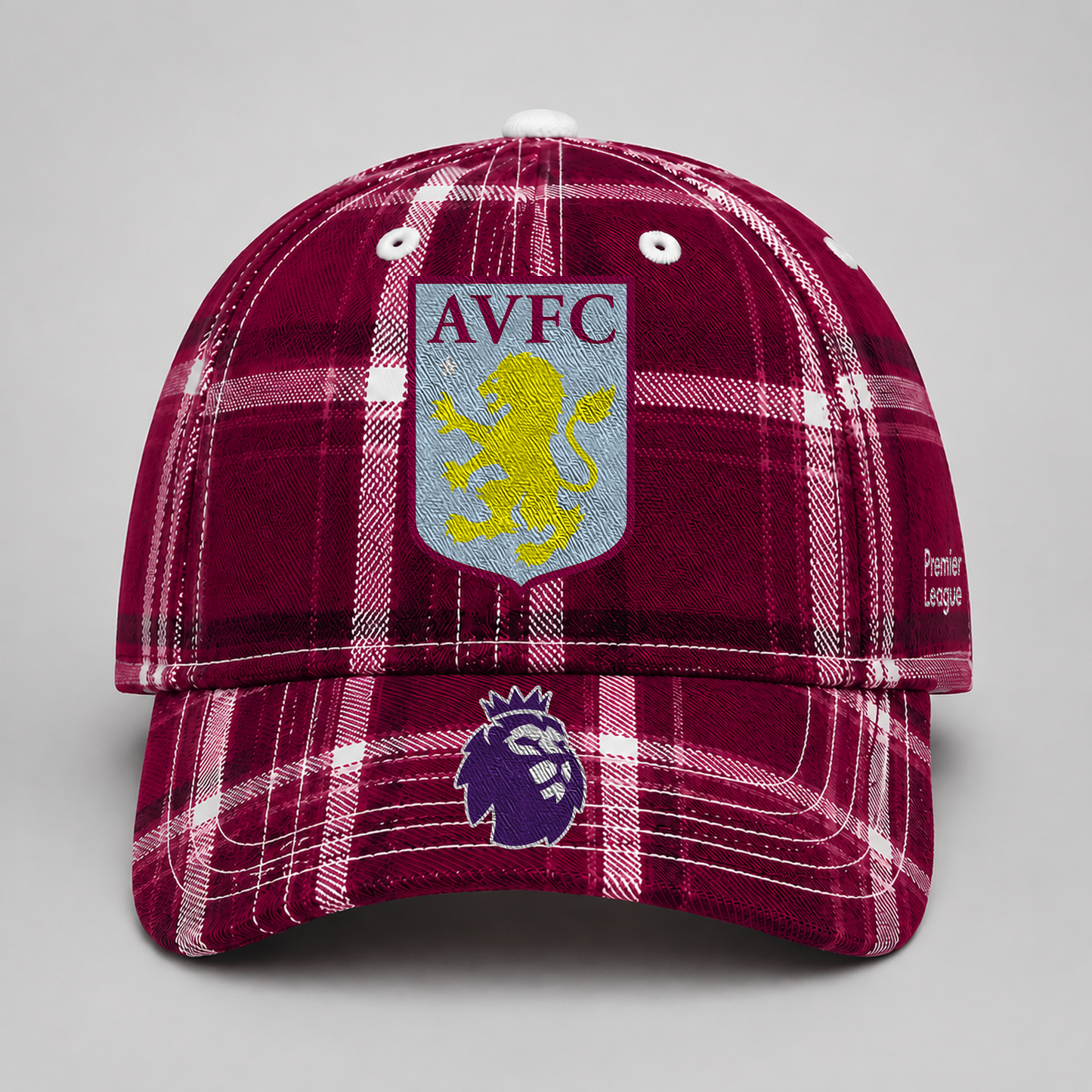 AVL x EPL Premium Varsity Plaid Cap