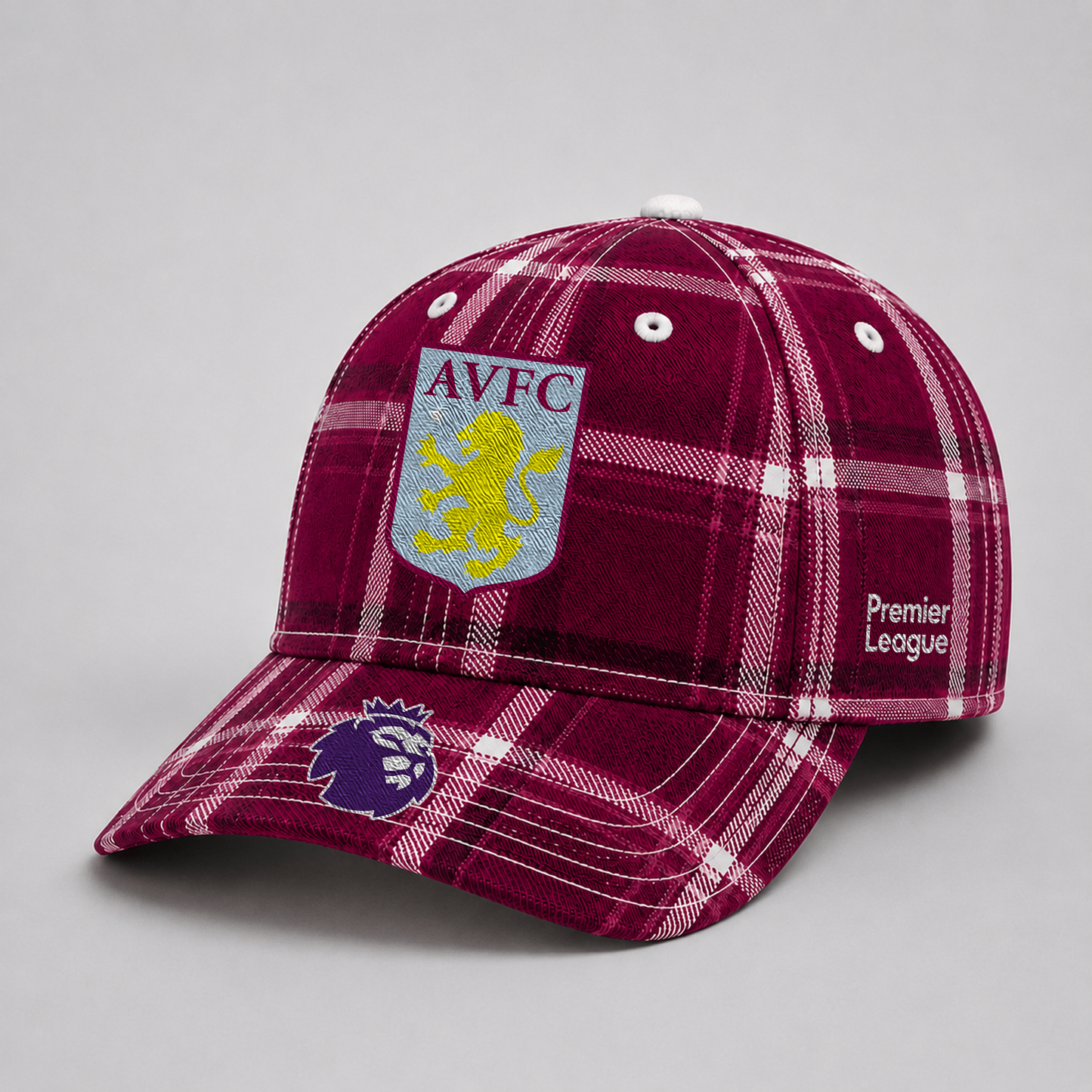 AVL x EPL Premium Varsity Plaid Cap