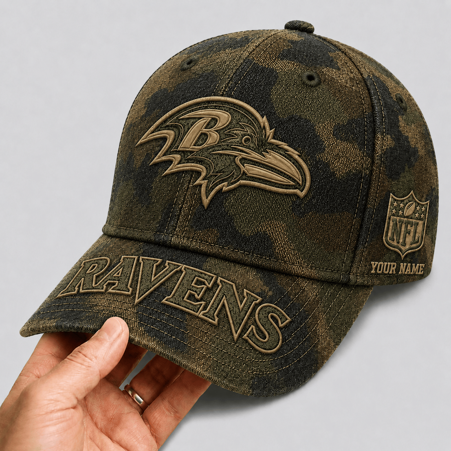 BAL x NFL Military Camo Classic Cap
