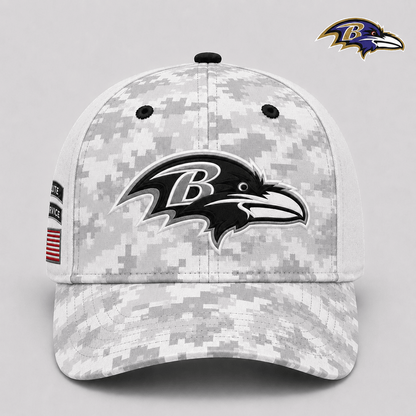 BAL x NFL Premium Salute to Service Digital Camo Cap
