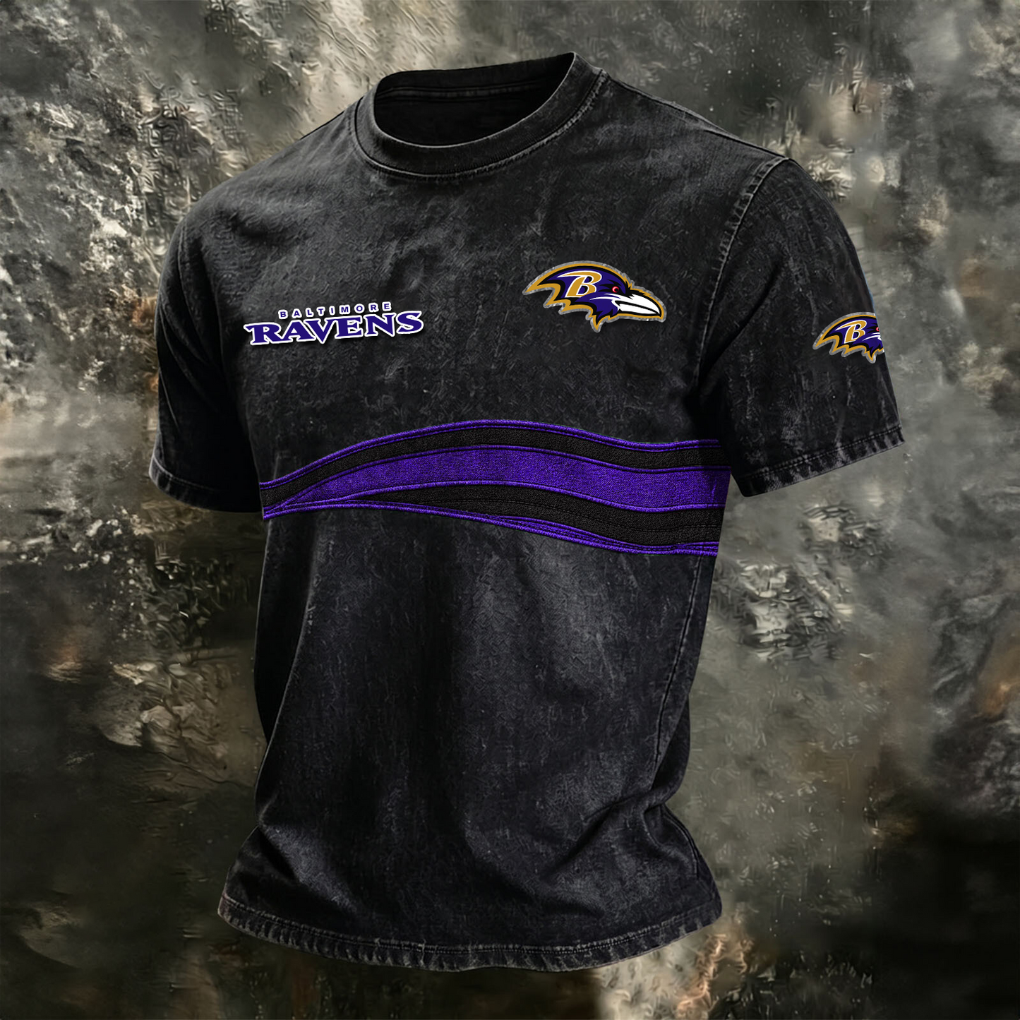 BAL x NFL Washed Cotton Retro Men's T-shirt