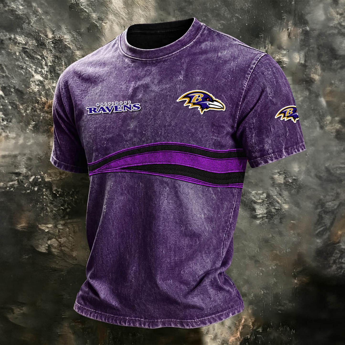 BAL x NFL Washed Cotton Retro Men's T-shirt