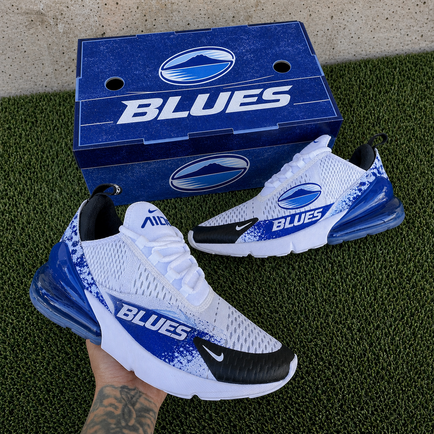 BLU x SPR Nike Air Max 270 Shoes