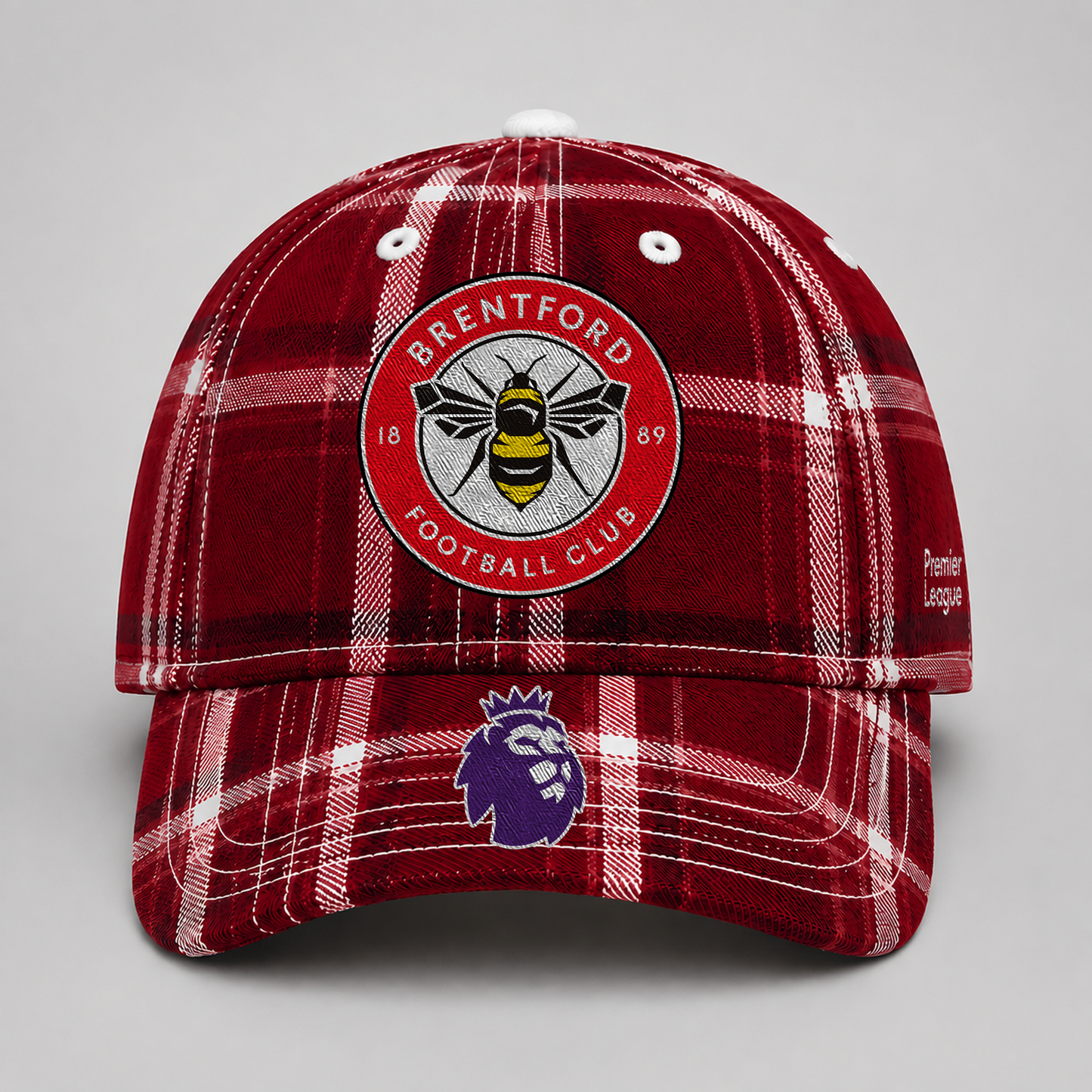 BRE x EPL Premium Varsity Plaid Cap