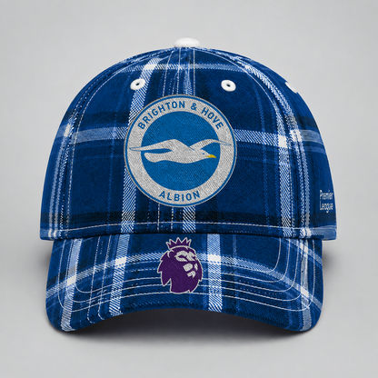 BRI x EPL Premium Varsity Plaid Cap