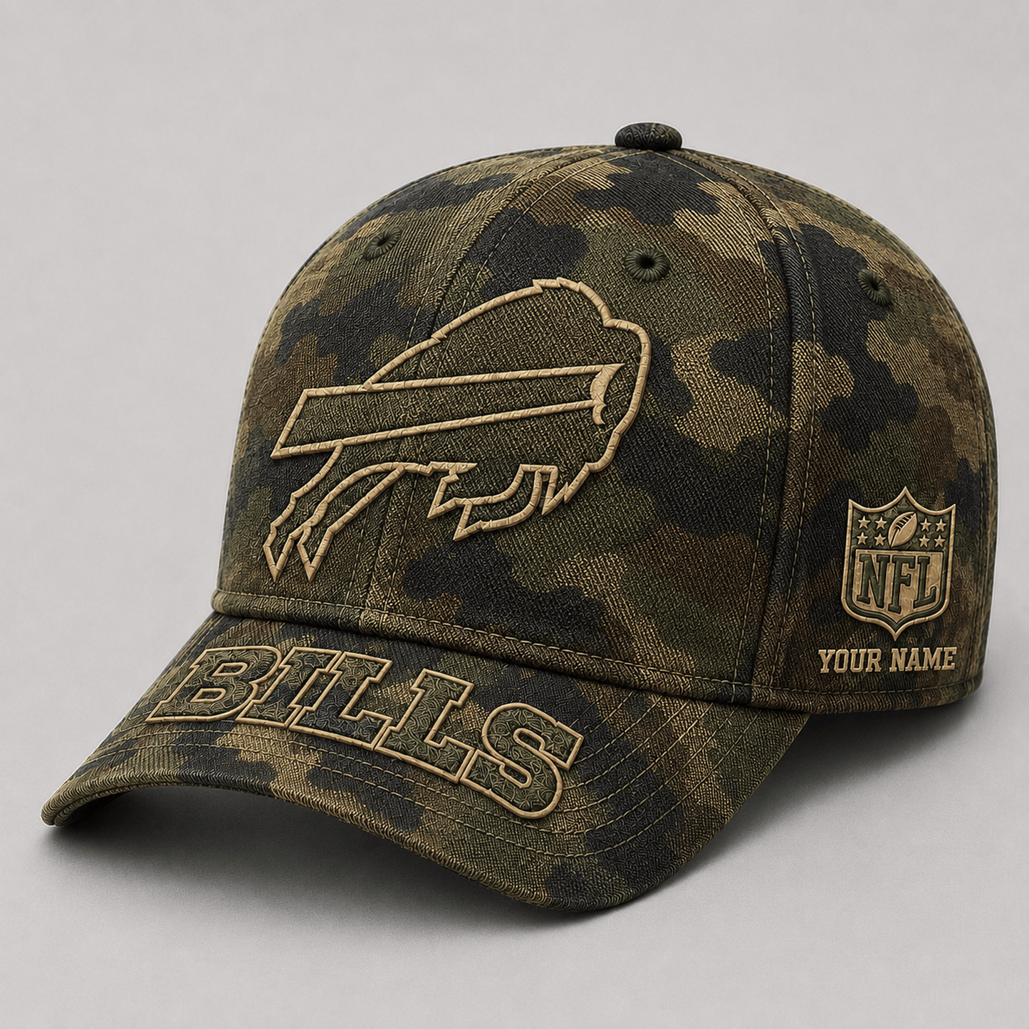 BUF x NFL Military Camo Classic Cap