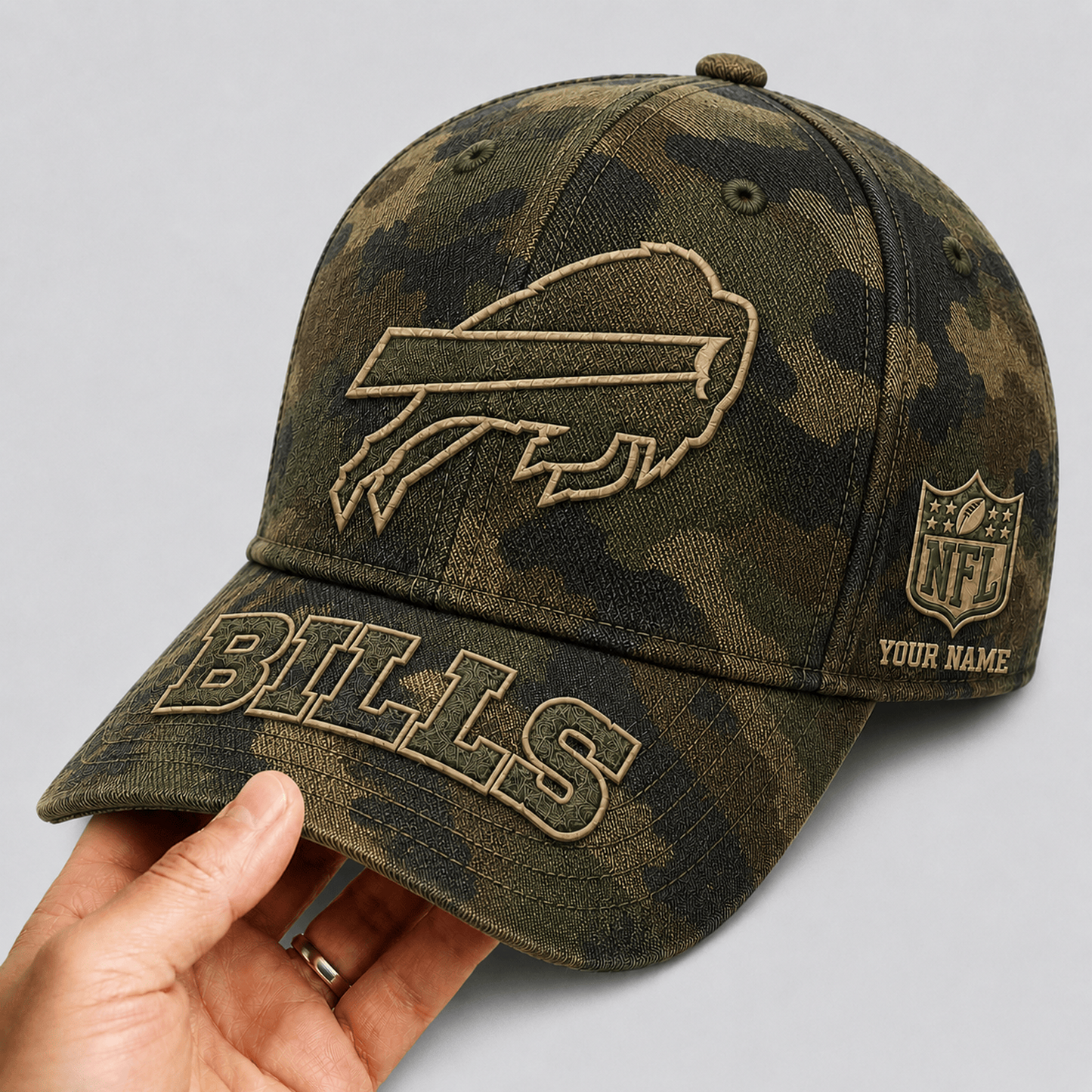 BUF x NFL Military Camo Classic Cap