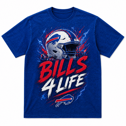 BUF x NFL Premium Fan For Life 3D Shirt