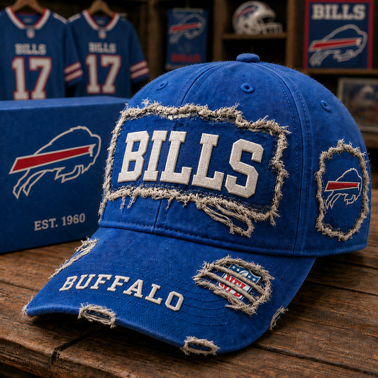 BUF x NFL Premium Patch Cap