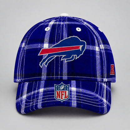 BUF x NFL Premium Varsity Plaid Cap