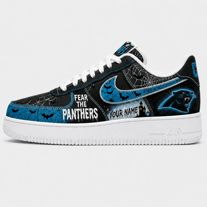 CAR x NFL Fear The Team Halloween AF1 Sneakers 1807