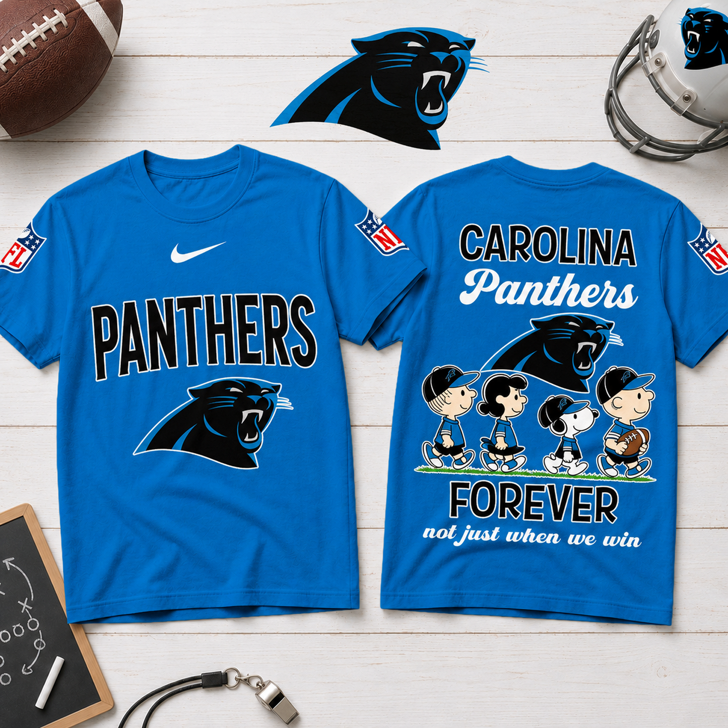 CAR x NFL Forever ƒ?? Peanuts Football Fan 3D Shirt 2007