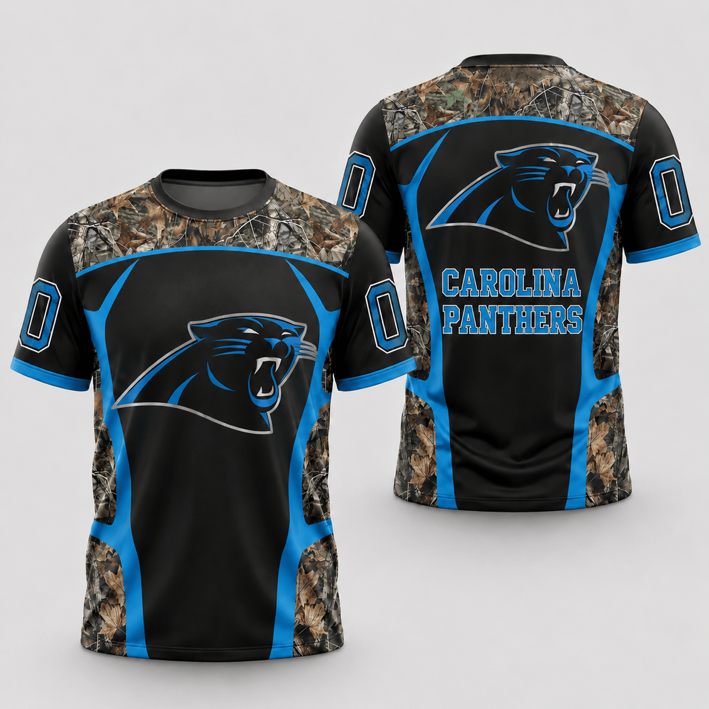 CAR x NFL Hunting Camo 3D Shirt
