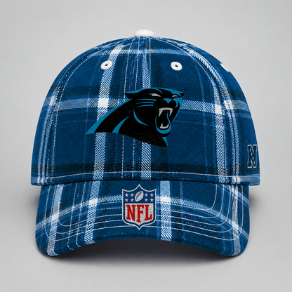 CAR x NFL Premium Varsity Plaid Cap