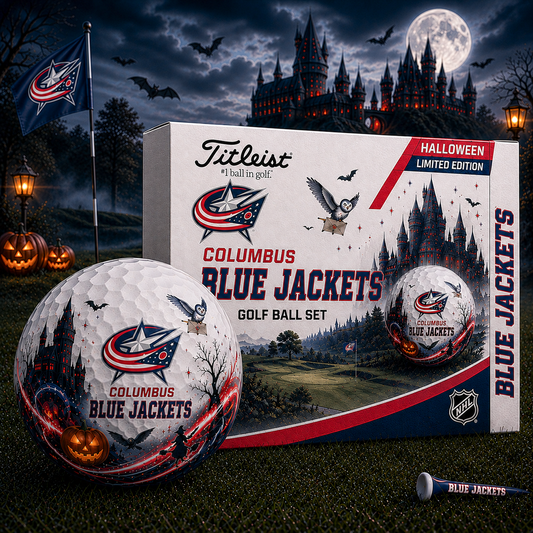 CBJ x NHL Halloween Edition Golf Ball Set Premium Golf Balls