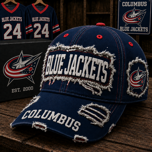 CBJ x NHL Premium Patch Cap
