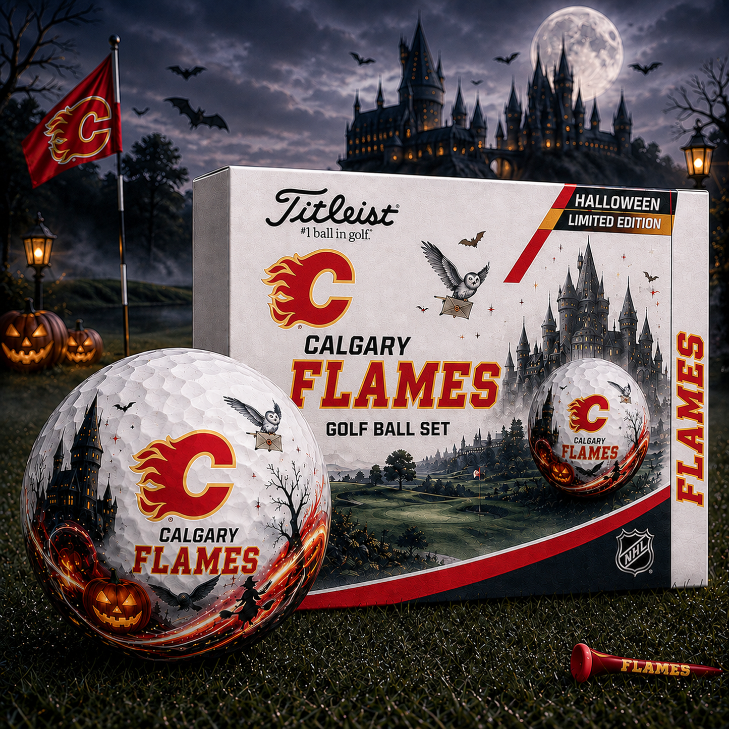 CGY x NHL Halloween Edition Golf Ball Set Premium Golf Balls
