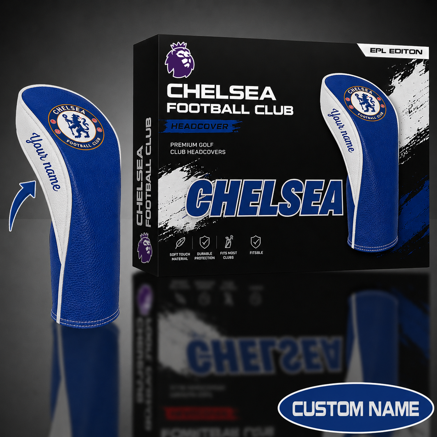 CHE x EPL WinCraft Golf Club Fairway Headcover