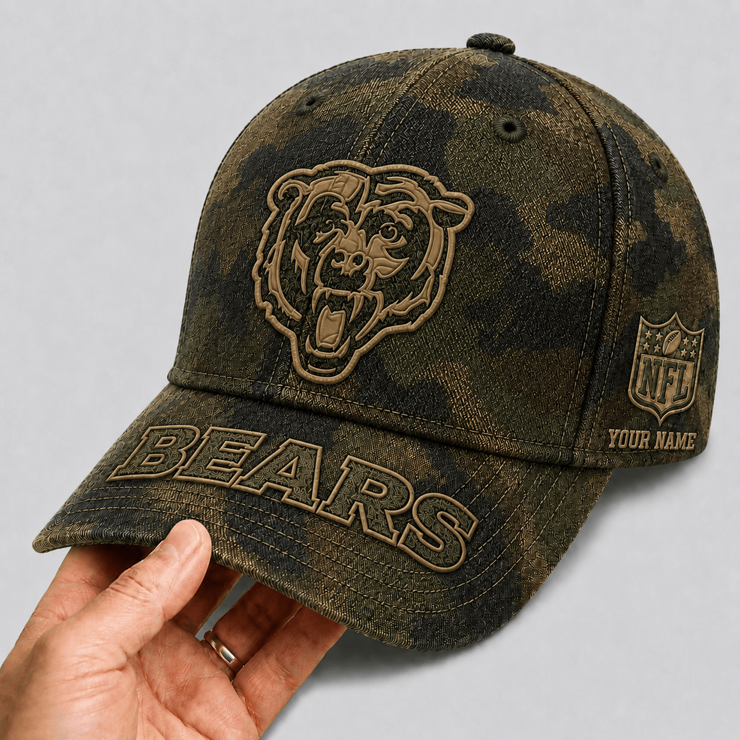 CHI x NFL Military Camo Classic Cap