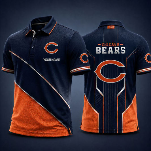 CHI x NFL Premium Polo Shirt