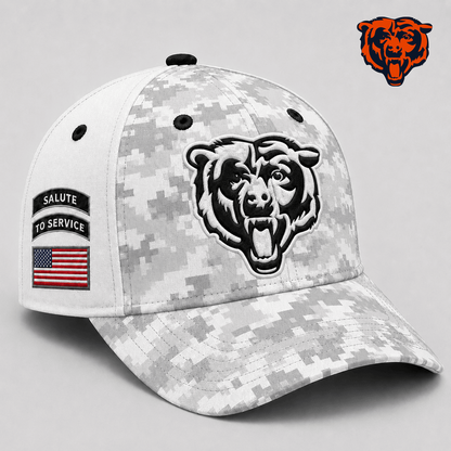 CHI x NFL Premium Salute to Service Digital Camo Cap