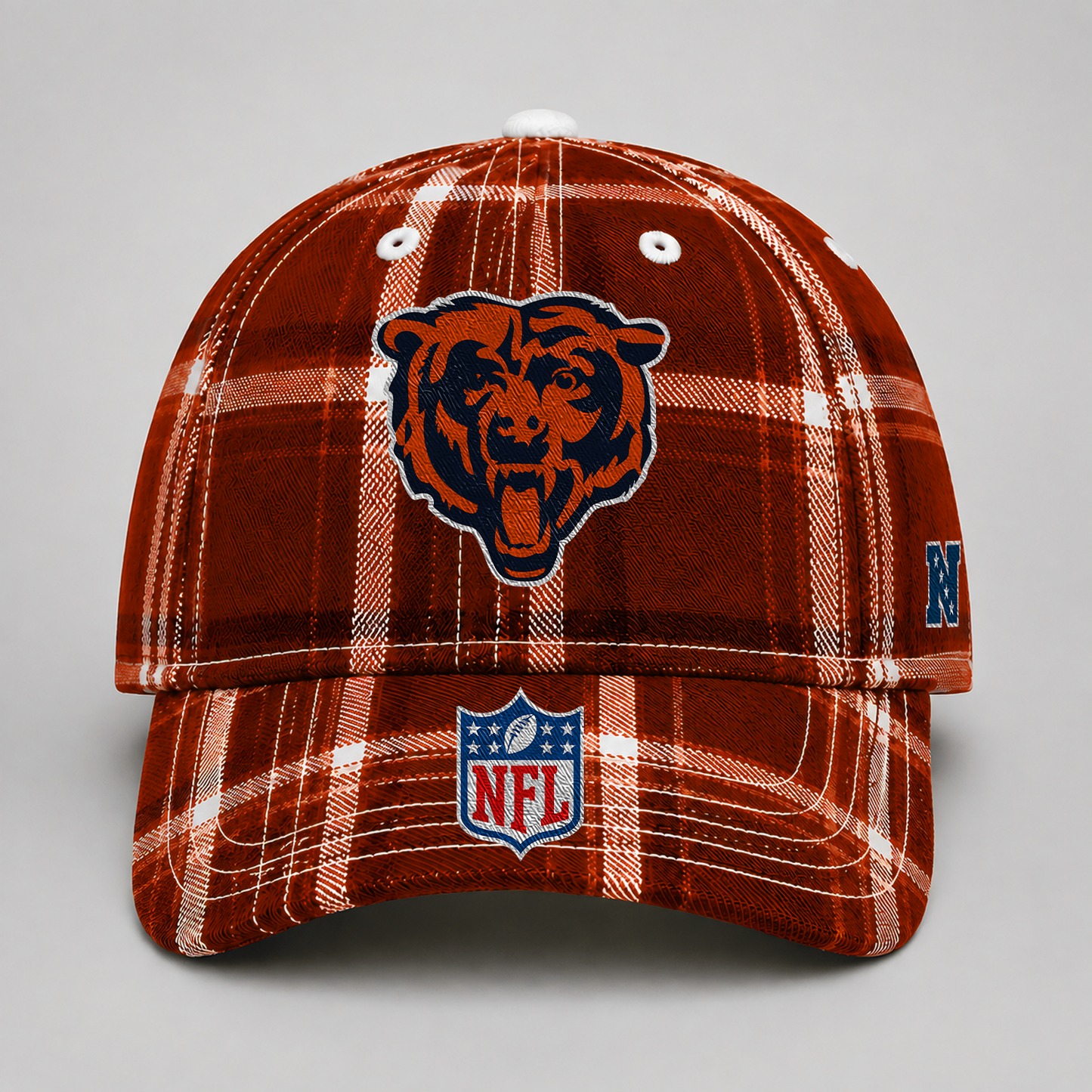 CHI x NFL Premium Varsity Plaid Cap