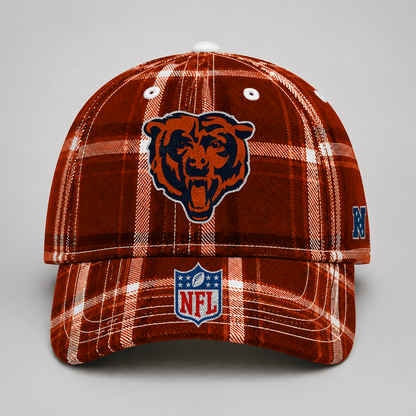 CHI x NFL Premium Varsity Plaid Cap
