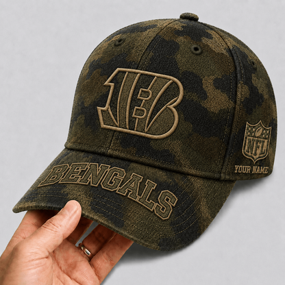 CIN x NFL Military Camo Classic Cap