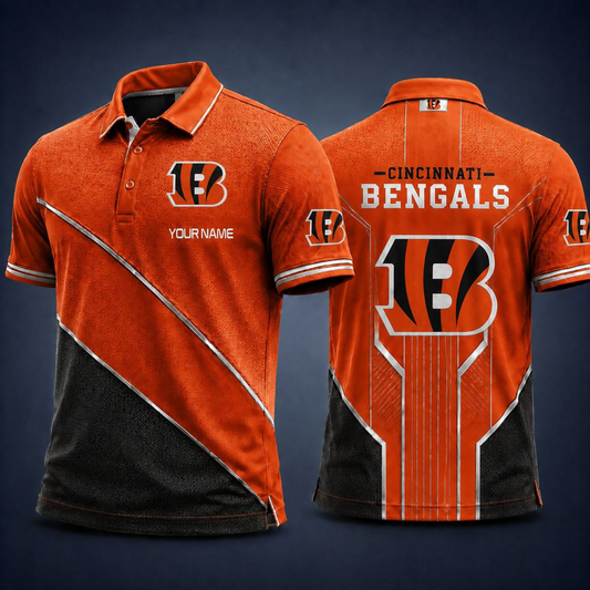 CIN x NFL Premium Polo Shirt