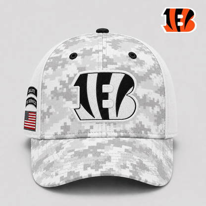 CIN x NFL Premium Salute to Service Digital Camo Cap