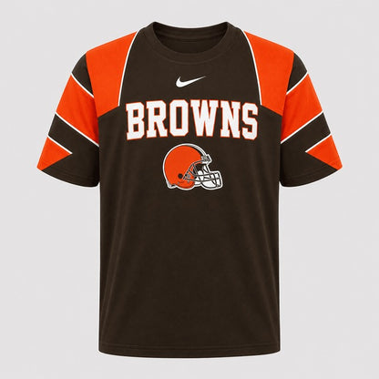 CLE Premium NFL Game Day Spirit Vintage Graphic Tee Tailgate T-Shirt