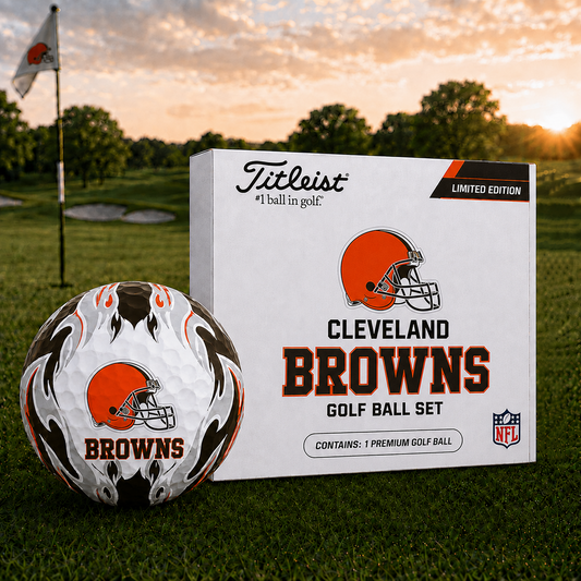 CLE x NFL Inspired Golf Ball Set Premium Golf Balls V3