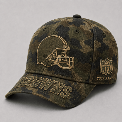 CLE x NFL Military Camo Classic Cap