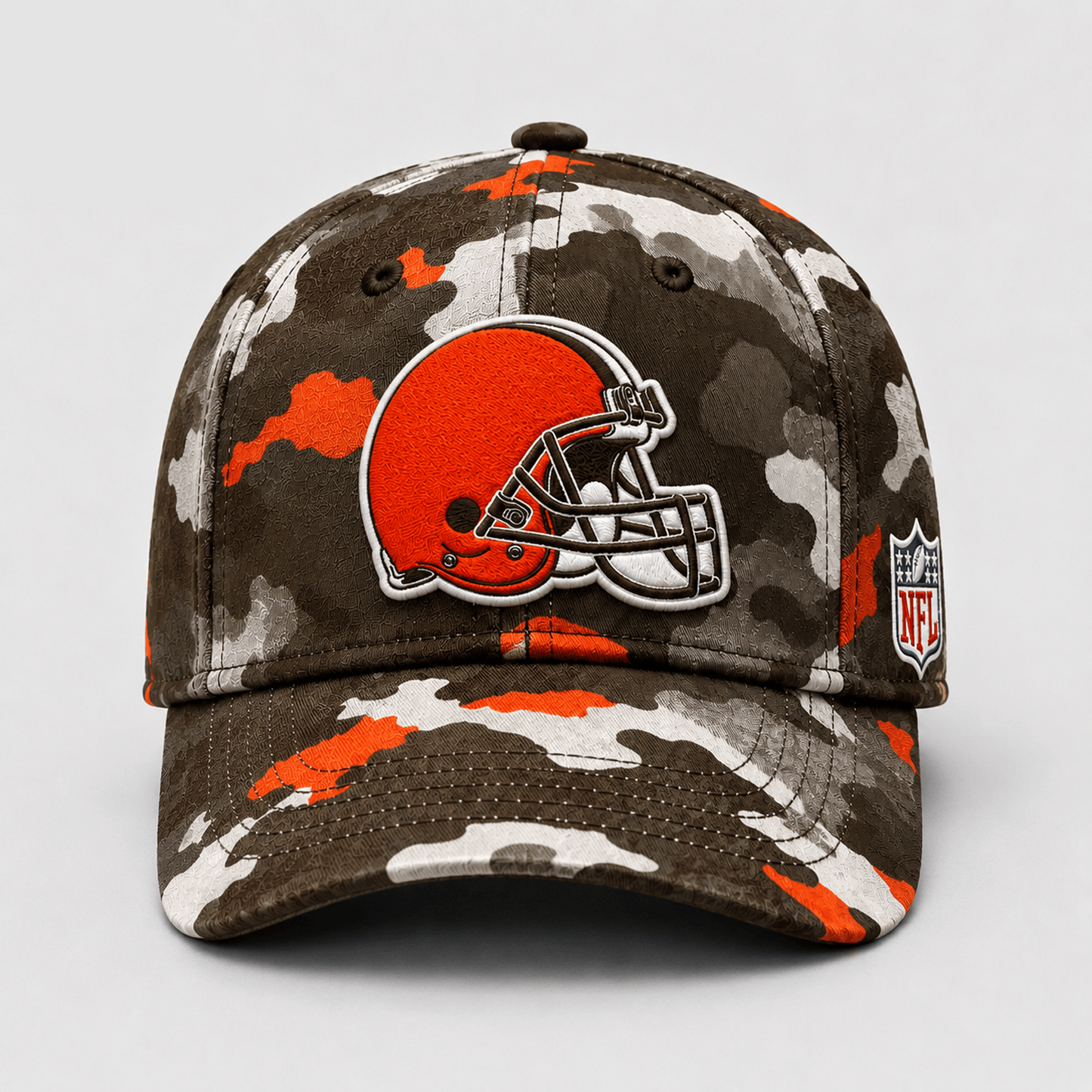CLE x NFL Premium Camo Game Day Cap