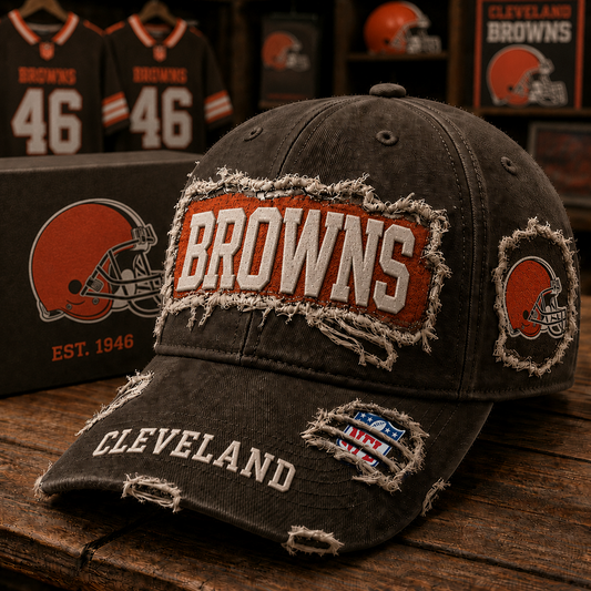 CLE x NFL Premium Patch Cap