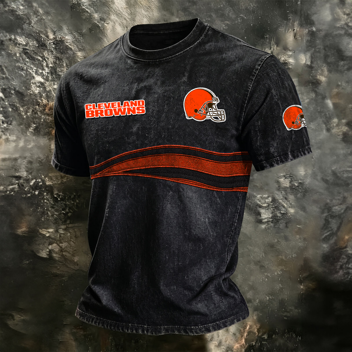 CLE x NFL Washed Cotton Retro Men's T-shirt