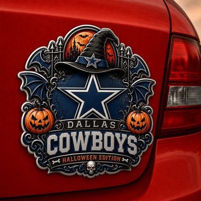 DAL x NFL Halloween Edition Car Namge Badge