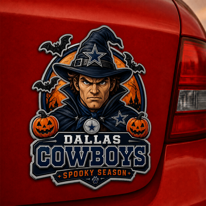 DAL x NFL Halloween Edition Car Namge Badge