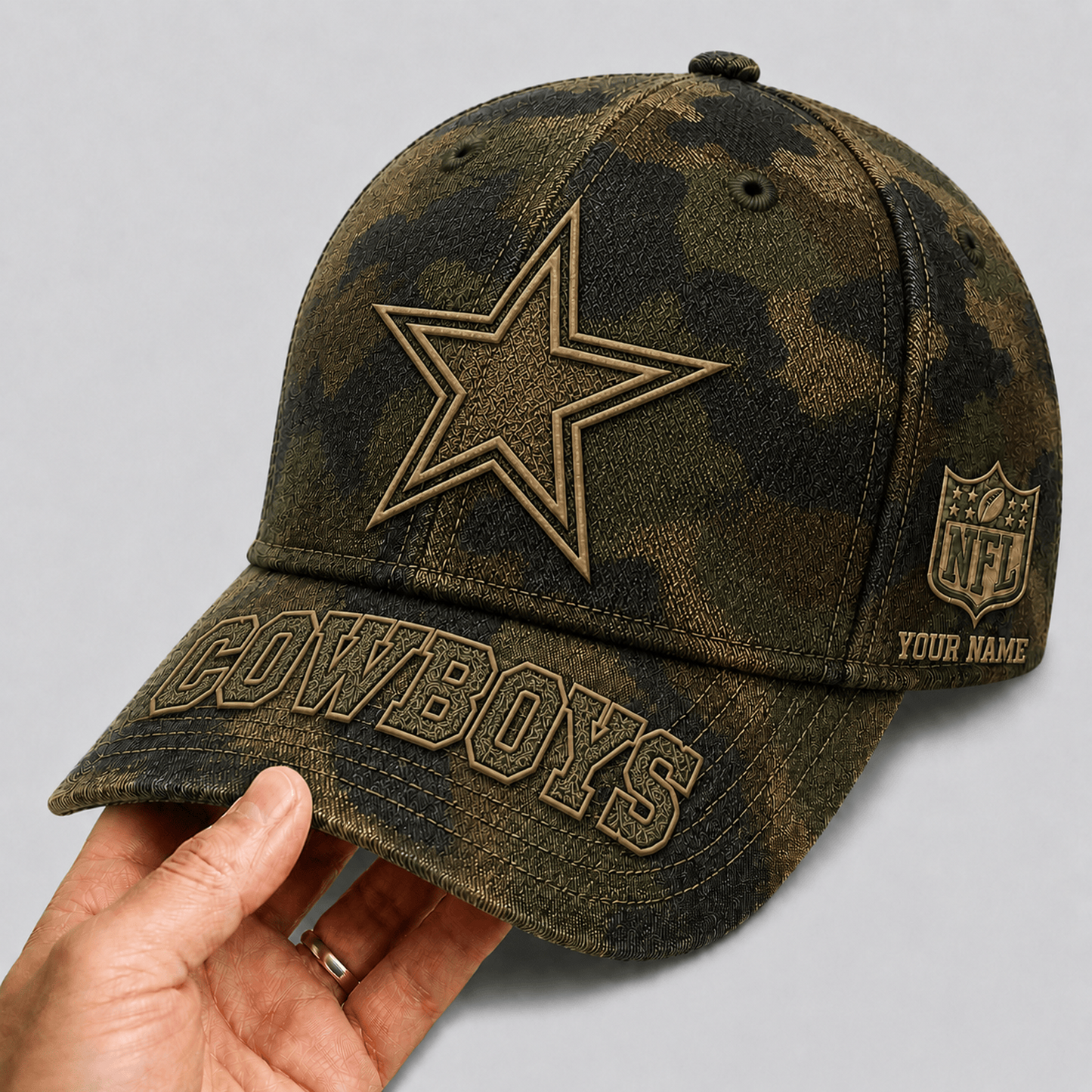 DAL x NFL Military Camo Classic Cap