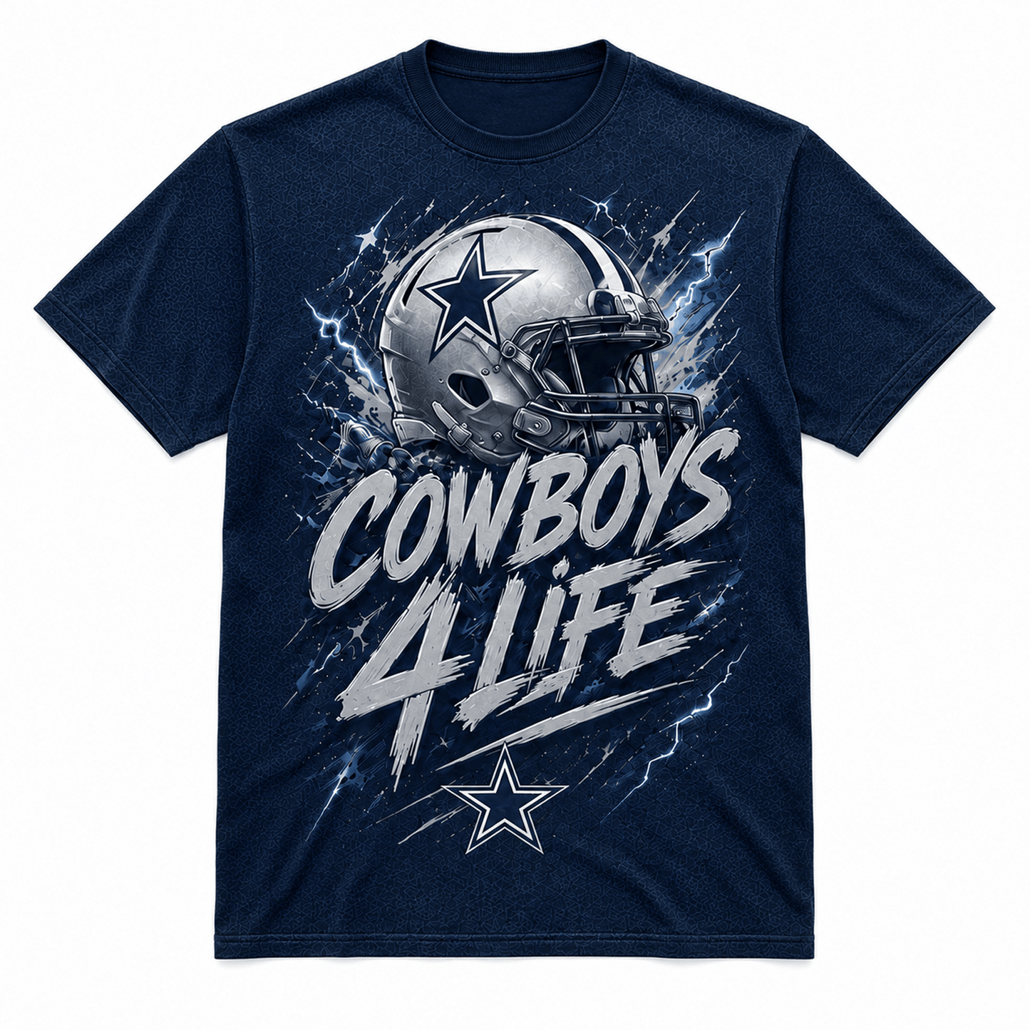 DAL x NFL Premium Fan For Life 3D Shirt