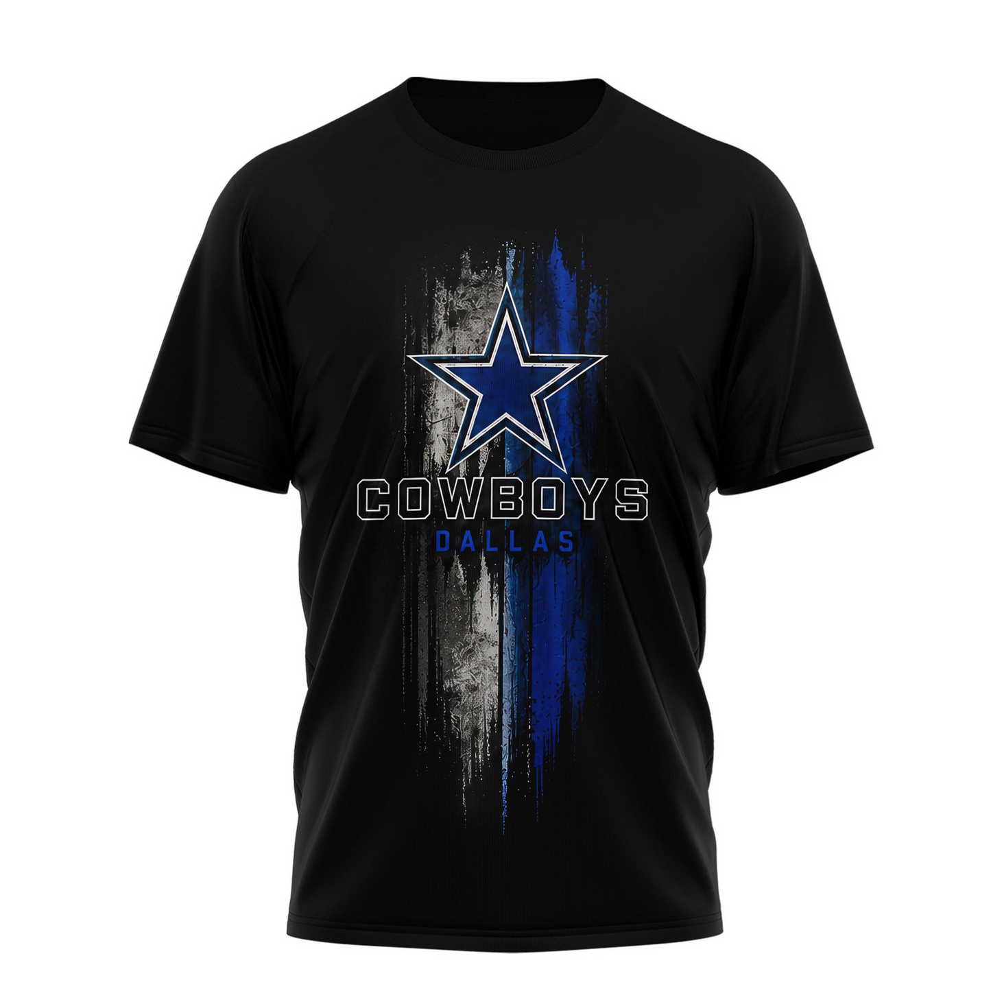 DAL x NFL Premium Police Tribute Team 3D Shirt