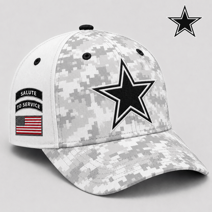 DAL x NFL Premium Salute to Service Digital Camo Cap