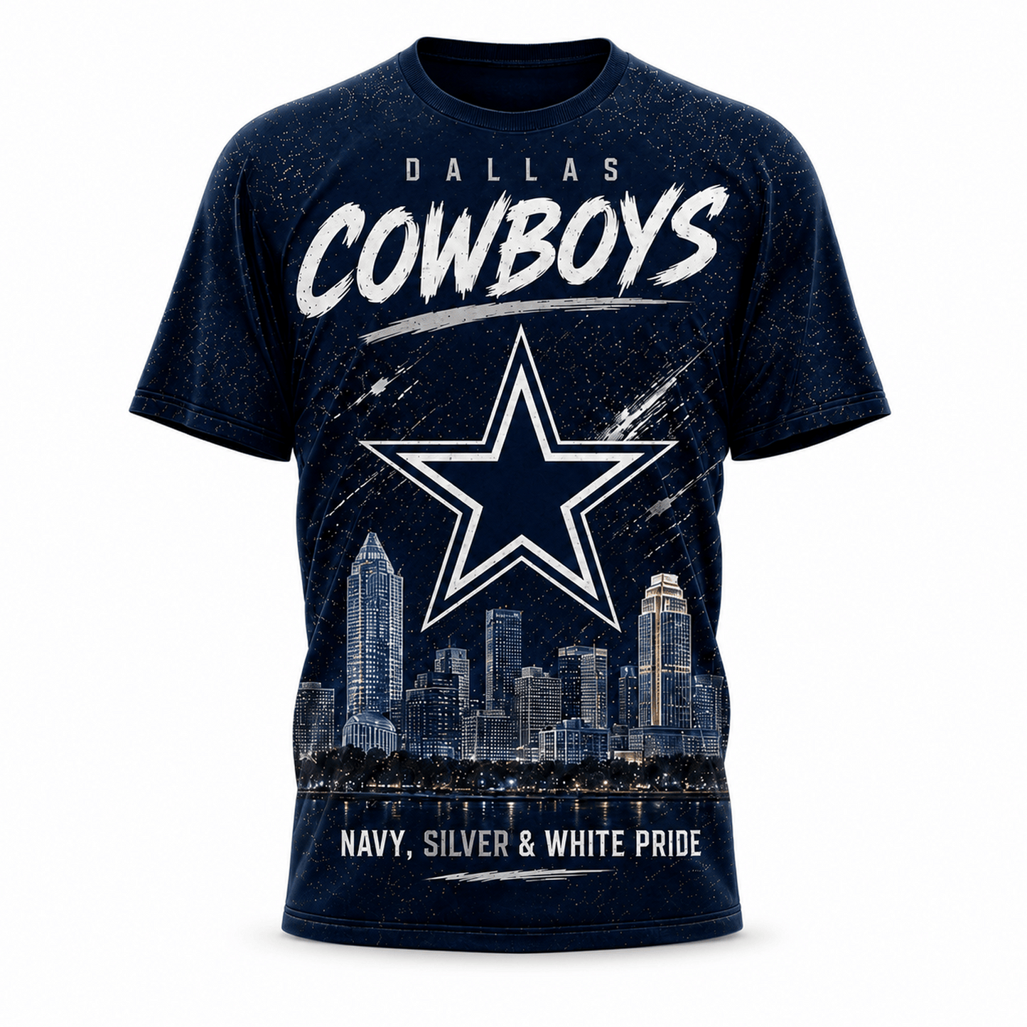 DAL x NFL Premium Skyline Pride Football T-Shirt