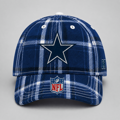 DAL x NFL Premium Varsity Plaid Cap