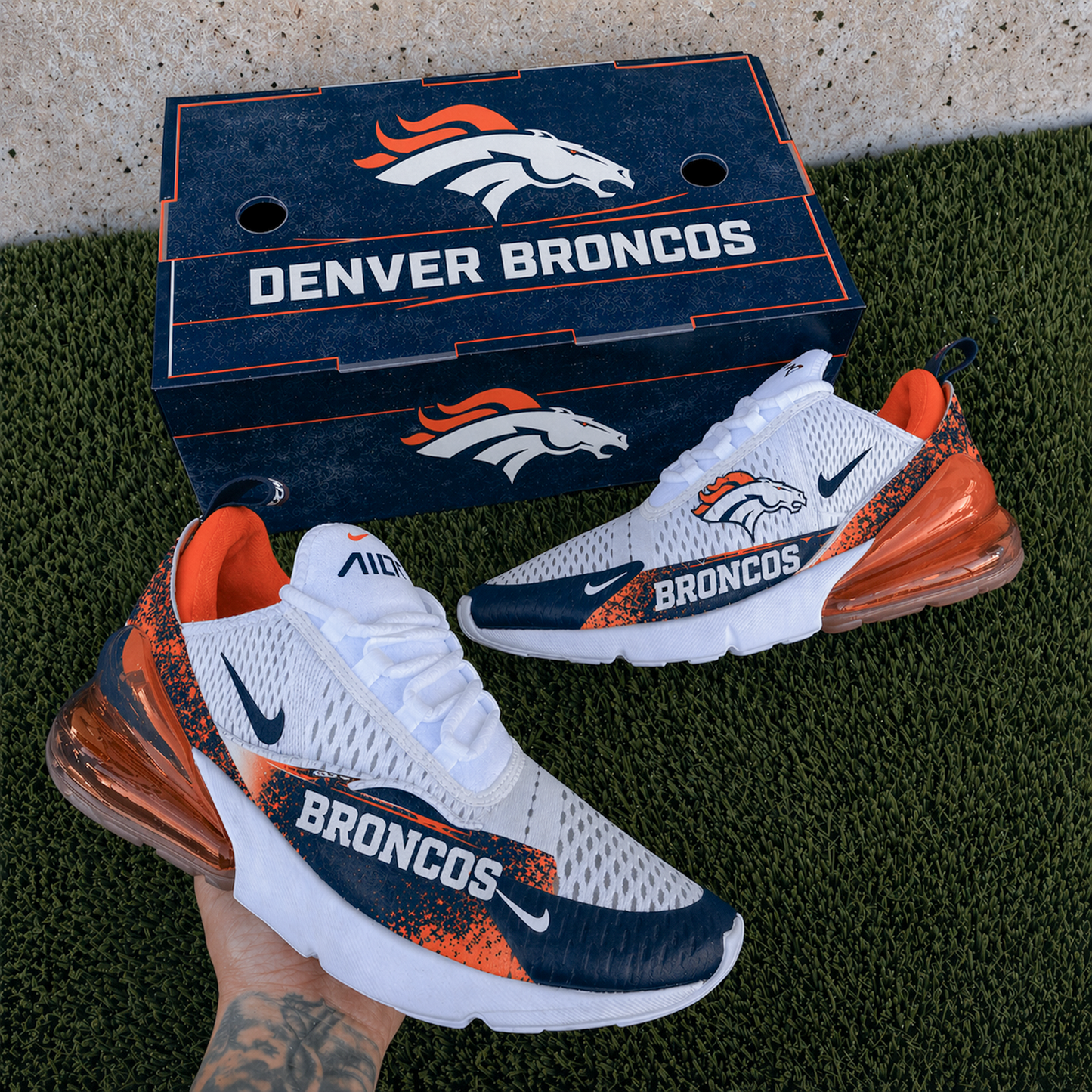 DEN x NFL Nike Air Max 270 Shoes